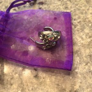 Cute silver earrings